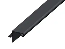 Профиль фальш-ручка для верхних модулей ЧЕРНЫЙ L-4050 мм — купить оптом и в розницу в интернет магазине GTV-Meridian.